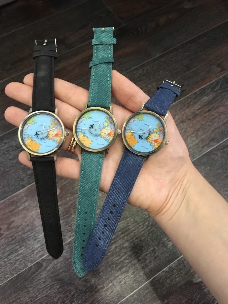 Our globe watch makes us dream of travel