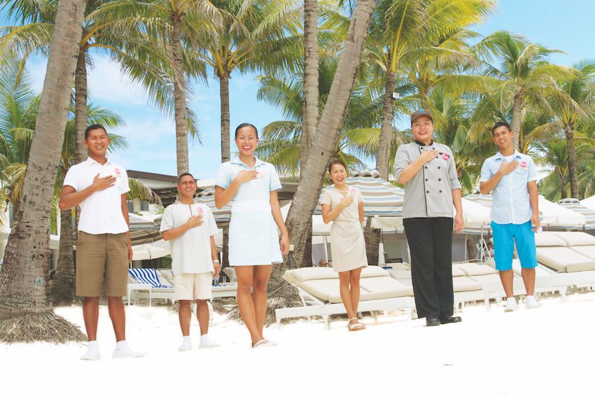 tourism workers in Boracay, Philippines