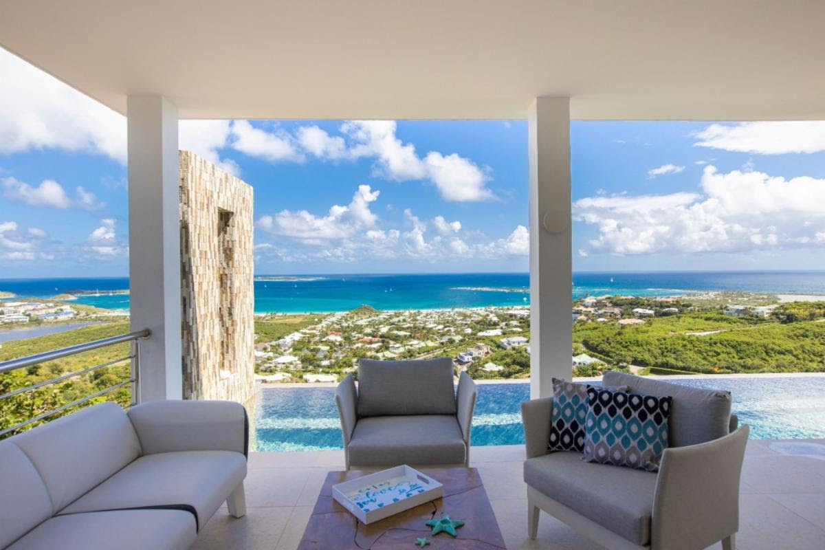 Enjoy these romantic villas for two in beautiful St. Martin