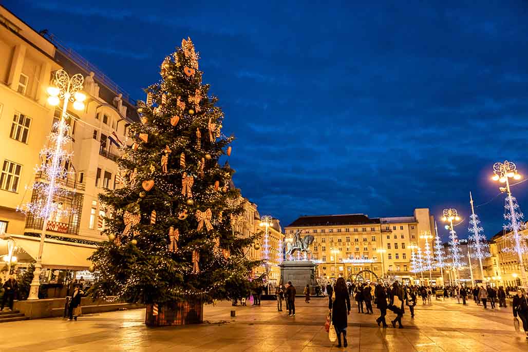 The Christmas countdown has begun in Croatia